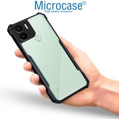 Microcase Xiaomi Poco C51 ile uyumlu Airbag Serisi Darbeye Dayanıklı Köşe Korumalı Tpu Kılıf - AL3370