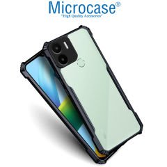 Microcase Xiaomi Poco C51 ile uyumlu Airbag Serisi Darbeye Dayanıklı Köşe Korumalı Tpu Kılıf - AL3370