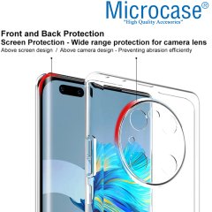Huawei Mate 40 Pro İnce 0.2 mm Soft Silikon Kılıf