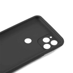 Microcase Tecno Spark 6 GO Premium Matte Silikon Kılıf Koyu Mavi