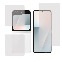 Microcase Samsung Galaxy Z Flip 7 FE Esnek Ön Arka Koruma Filmi - AL3426