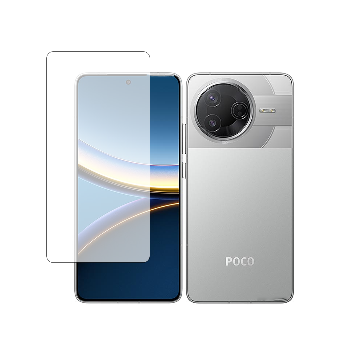 Microcase Xiaomi Poco F7 Pro/Redmi K80 Full Ön Kaplama Koruma Filmi - AL3280