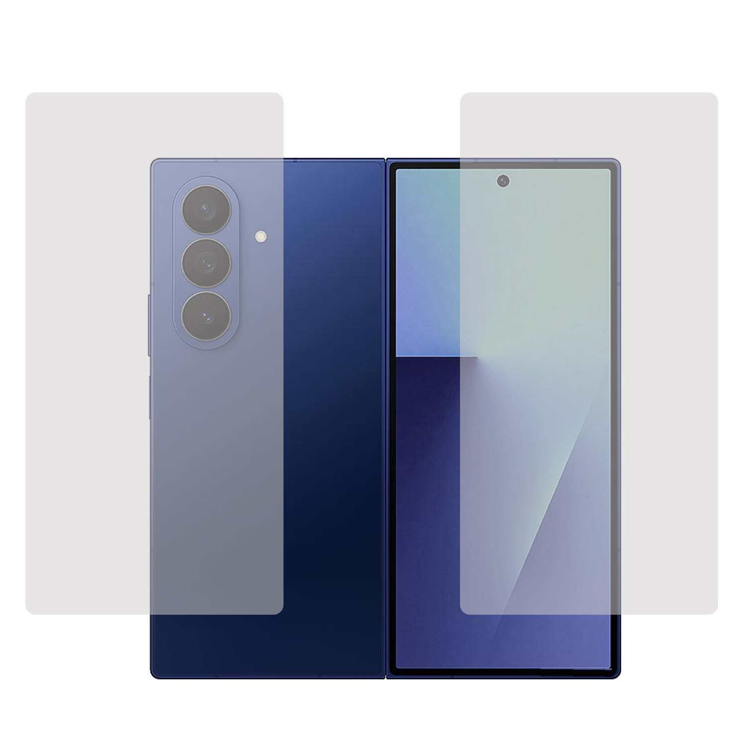 Microcase Samsung Galaxy Z Fold 7 Esnek Ön Arka Koruma Filmi - AL3426