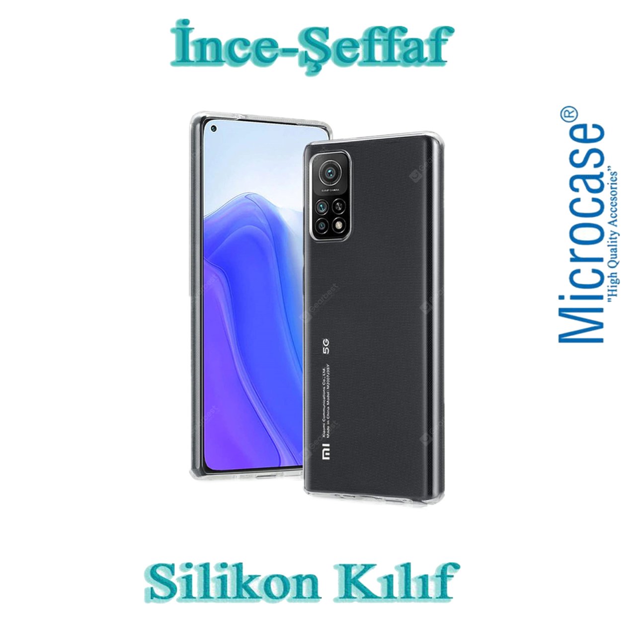 Xiaomi Mi 10T İnce 0.2 mm Soft Silikon Kılıf
