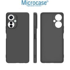 Microcase Tecno Camon 19 Neo Matte Serisi Silikon TPU Kılıf - Siyah AL3367