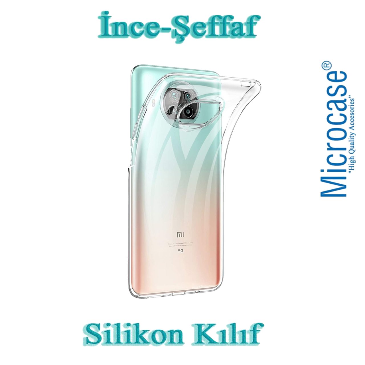 Xiaomi Mi 10T Lite İnce 0.2 mm Soft Silikon Kılıf