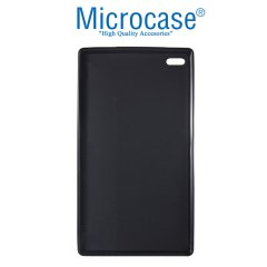 Microcase Lenovo Tab 7 - Tab 7 HD - Tab 4 7 Essential Silikon Soft Kılıf - Siyah