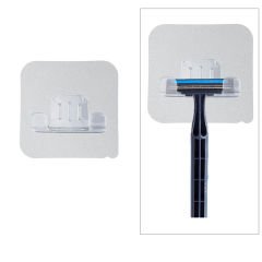 Microcase Güçlü  Yapışkanlı  Tıraş Bıçağı Tutucu Askılığı -AL4940 1 Adet