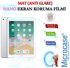iPad 6.Nesil 9.7 2018 Nano Esnek Ekran Koruma Filmi - MAT