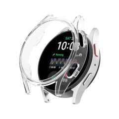 Microcase Samsung Watch 7 44mm Önü Açık Sert Slim Rubber Kılıf - AL3172