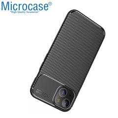 Microcase iPhone 13 mini Maxy Serisi Silikon Kılıf - Siyah