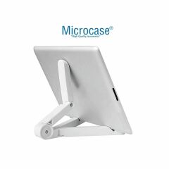 Microcase Apple iPad Air 11 M3 (2025) için Bluetooth Klavye (TR Sticker) + Bluetooth Mouse + Tablet Standı - AL2765
