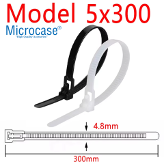 Microcase Yeniden Kullanılabilir Bağcık Kablo Eşya Sabitleme Düzenleme Bağı 30cm 10 ADET - AL5255