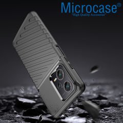 Microcase Xiaomi Redmi Note 12 Pro Plus Global Thunder Serisi Darbeye Dayanıklı Silikon Kılıf - AL3421