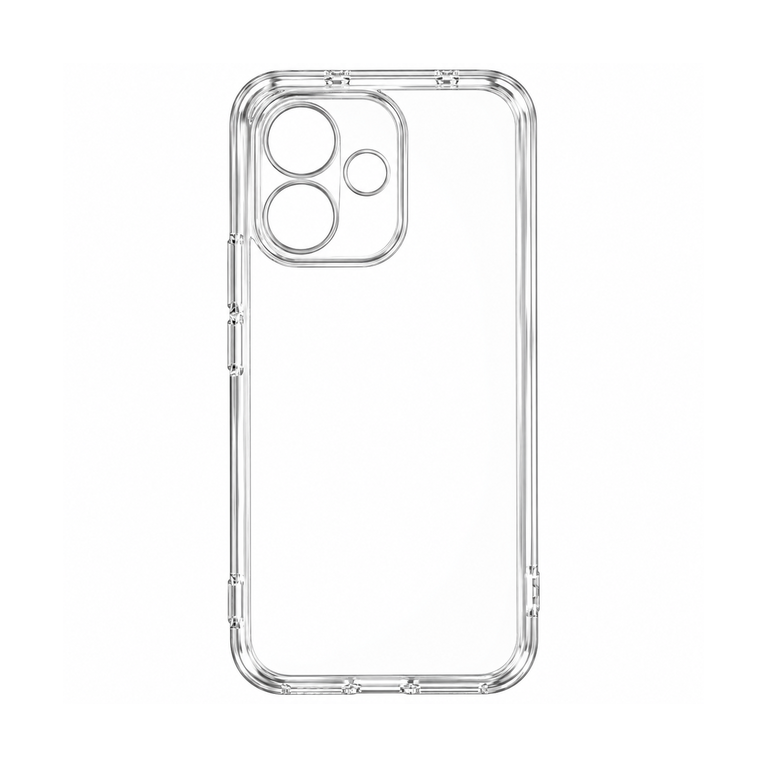 Microcase Xiaomi Redmi Note 17 5G ile uyumlu Soft TPU Silikon Kılıf - Şeffaf AL3324