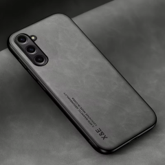 Microcase Samsung Galaxy S25 FE Deri Kaplama Kılıf AL4970