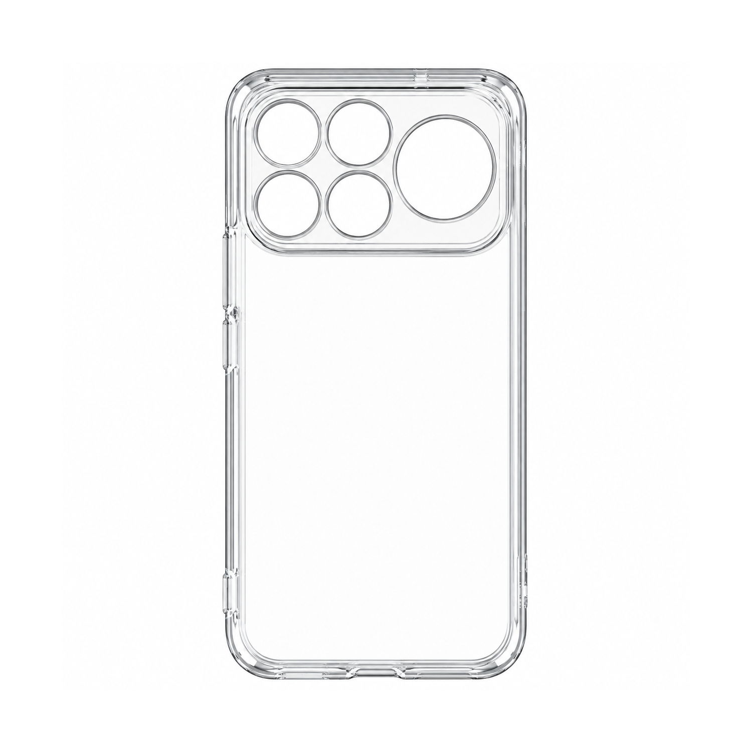 Microcase Xiaomi Poco F9 Pro / Redmi K100 Pro ile uyumlu Soft TPU Silikon Kılıf - Şeffaf AL3324