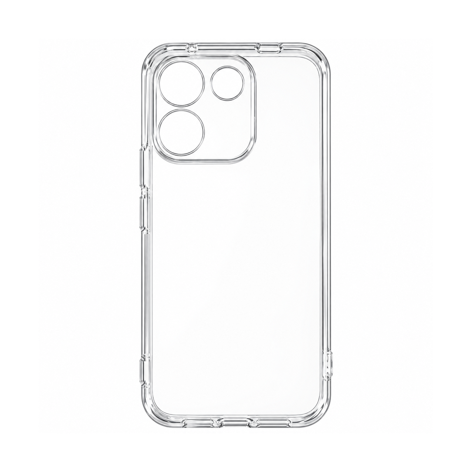 Microcase Xiaomi Redmi Note 17 Pro Max 5G / Poco X8 Power 5G ile uyumlu Soft TPU Silikon Kılıf - Şeffaf AL3324