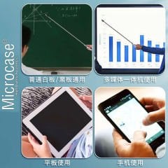 Microcase Universal Telefon Tablet iPad Teleskopik Uzayabilir Akıllı Tahta Sunum Kalemi 88 cm - AL3546
