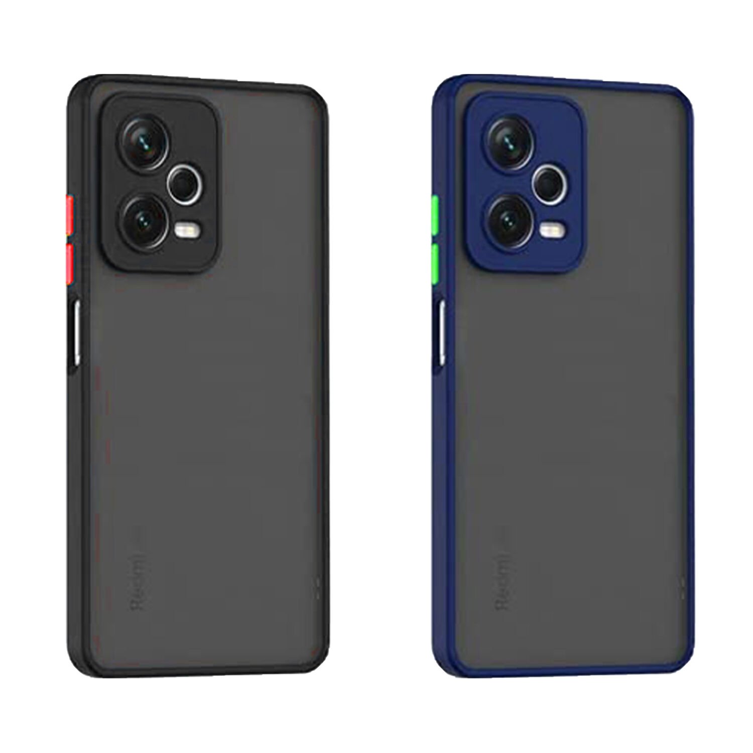 Microcase Xiaomi Redmi Note 12 Pro (Global) London Serisi Darbeye Dayanıklı Kılıf - AL3415 Mavi