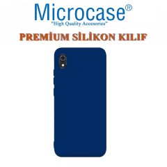 Microcase Xiaomi Redmi 7A Premium Matte Silikon Kılıf + Tempered Glass Cam Koruma (SEÇ)