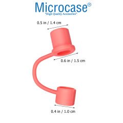 Microcase  Yeti ve Stanley Termoslar için  Esnek Silikon Pipet Ucu Koruma Kılıfı 8mm-AL4950
