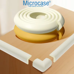 Microcase Sarmal Sünger Bebek ve Çocuk Köşe Kenar Koruyucu Kesilebilir 200 cm - AL5236