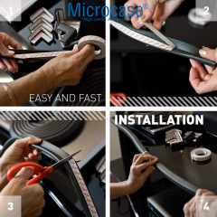 Microcase Sarmal Sünger Bebek ve Çocuk Köşe Kenar Koruyucu Kesilebilir 200 cm - AL5236