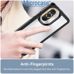 Microcase Huawei Nova 10 Pro Shield Serisi Darbeye Dayanıklı Yarı Esnek Plastik TPU Kılıf - AL8100