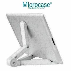 Microcase Lenovo Tab M10 TB-X306F 10.1  Tablet Kapitone Tablet Çanta + Bluetooth Klavye + Mouse + Tablet Standı - AL8123