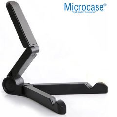 Microcase Lenovo IdeaPad Pro (2025) TB375FC 12.7 inch Tablet için Tablet Çanta + Bluetooth Klavye + Mouse + Tablet Standı Siyah- AL4234