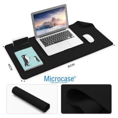 Microcase Deri Mouse Pad Laptop Bilgisayar Geniş Masa Matı 80x40 AL3023