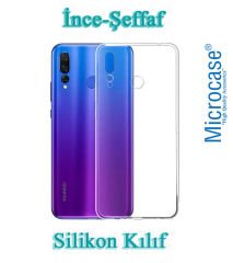 Microcase Huawei Y9 Prime 2019 Ultra İnce 0.2 mm Soft Silikon Kılıf + Tam Kaplayan Çerçeveli Cam