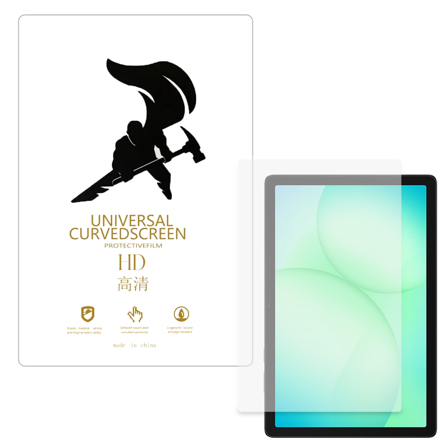 Microcase Samsung Galaxy TAB A11 Plus 11 inch Tablet ile Uyumlu Full Tpu Nano Ön Ekran Koruma Filmi EKM104