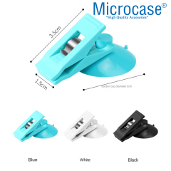 Microcase Mandallı Vantuzlu Klips Seti 2in1 - AL5242