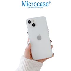 Microcase iPhone 13 mini Ultra İnce Plastik Kılıf - Buzlu Şeffaf