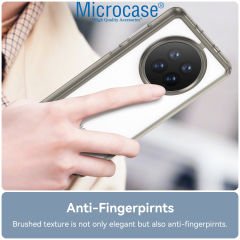 Microcase Huawei Mate 50 Pro Shield Serisi Darbeye Dayanıklı Yarı Esnek Plastik TPU Kılıf - AL8100