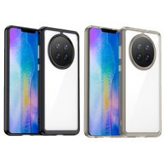 Microcase Huawei Mate 50 Pro Shield Serisi Darbeye Dayanıklı Yarı Esnek Plastik TPU Kılıf - AL8100