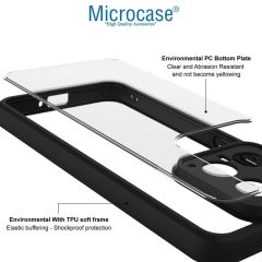 Microcas  Huawei Nova 12S /Nova 11    Luna Serisi Köşe Korumalı Sert Rubber Kılıf - AL3422 Siyah