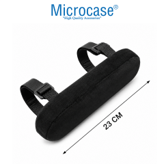 Microcase Microcase Ayarlanabilir Kayışlı Kolçak Minderi 23 cm Ergonomik Kol Desteği 2 Adet AL5630