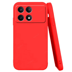 Microcase Poco X6 Pro /Xiaomi Redmi K70E Campro Serisi Kamera Korumalı Silikon Kılıf - AL3427