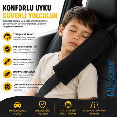 Microcase Emniyet Kemeri Uyku Yastığı Baş Koyma Padi Oto Yastık AL5632