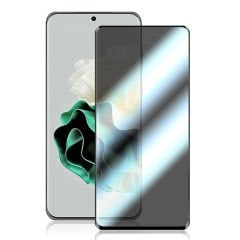 Microcase Huawei P60 / P60 Pro için 3D Kavisli Privacy Gizlilik Filtreli Tam Kaplayan Cam Koruma - AL3125