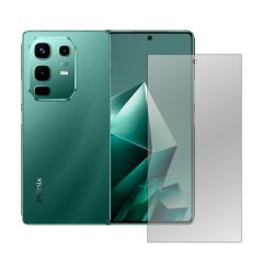 Microcase Infinix Note 50 4G Tam Kaplayan Çerçeveli Tempered Ekran Koruyucu -AL3276