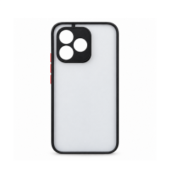 Microcase Xiaomi Redmi Note 17 5G ile uyumlu London Serisi Darbeye Dayanıklı Kılıf - Siyah AL3415