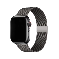 Microcase Huawei Watch D2 için Manyetik Metal Hasır Kordon Kayış - KY6556