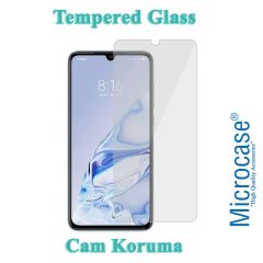 Microcase Xiaomi Mi 9 Pro Alfa Serisi Armor Standlı Perfect Koruma Kılıf - Siyah + Tempered Glass Cam Koruma