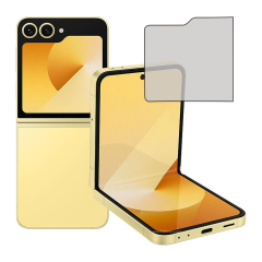 Microcase Samsung Galaxy Z Flip6 Telefon Arkası için Tempered Cam AL5351
