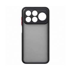 Microcase Xiaomi Poco F9 Pro / Redmi K100 Pro ile uyumlu London Serisi Darbeye Dayanıklı Kılıf - Siyah AL3415
