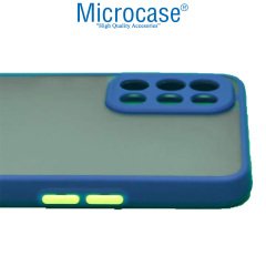 Microcase Oneplus 8T London Serisi Darbeye Dayanıklı Kılıf - Buzlu Mavi